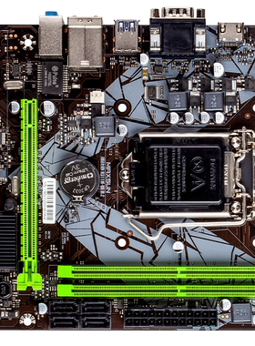 铭瑄挑战者H311M H310CM-VH台式电脑M.2 NVME主板支持8100 9100f