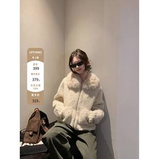 opening自制【11/10 20点】冬日暖绒 毛领保暖厚款韩系羊羔毛外套