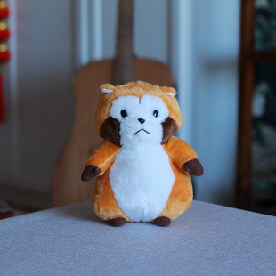 日单Rascal不高兴表情浣熊拉斯卡尔公仔呆萌玩偶手感超好毛绒玩具