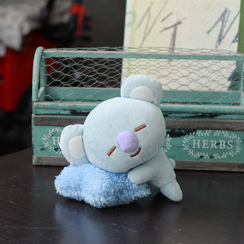 日单 治愈系睡觉的小考拉公仔萌化了的树袋熊玩偶桌面玩偶小礼物