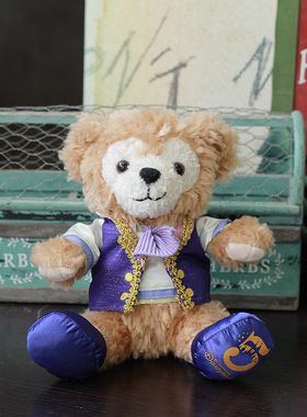 迪迪尼单 可爱的达菲熊公仔Duffy玩偶闺蜜同学小礼物毛绒玩具