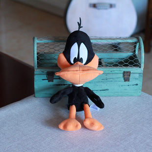 华N经典动画兔八哥达菲鸭公仔傻傻蠢蠢的鸭子玩偶太菲鸭毛绒玩具