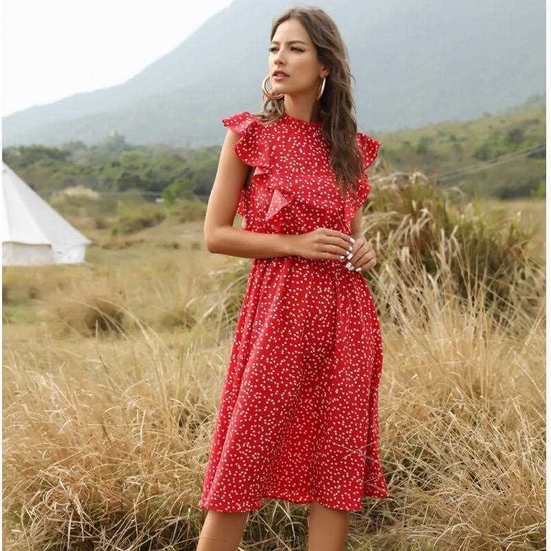 2023新款连衣裙爱心大码女装连衣裙