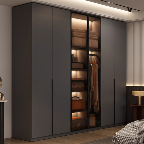 简约环保衣柜落地家用