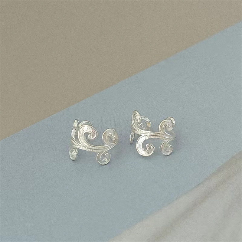 大特梵灵原创小众设计师款云卷云舒耳夹S925纯银新中式耳骨夹复古,饰品/流行首饰/时尚饰品新,耳夹,淘宝优惠券,粉丝福利购,淘宝优惠卷