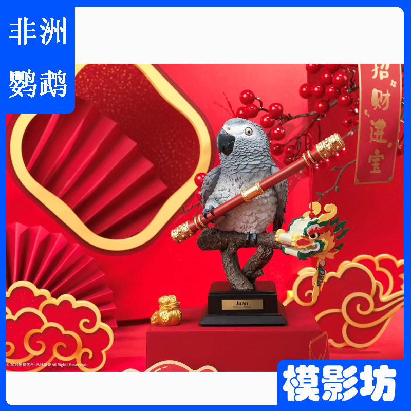 形投艺合丛林型录非洲灰鹦鹉胡安