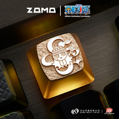 ZOMO官方 航海王正版 键帽 海贼王奈美 个性键盘键帽 金属键帽