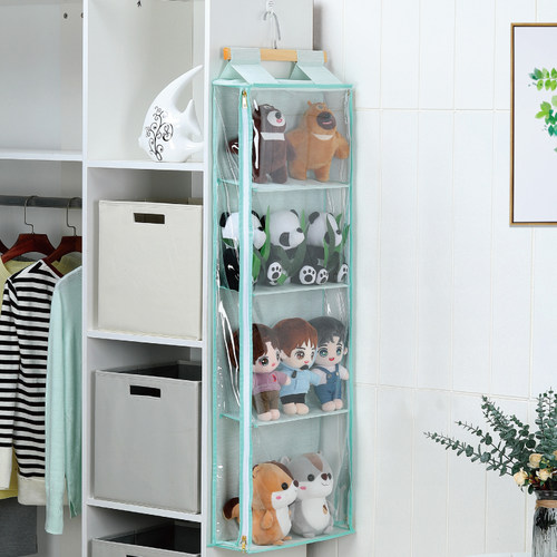 门后公仔整理娃娃毛绒玩具收纳袋