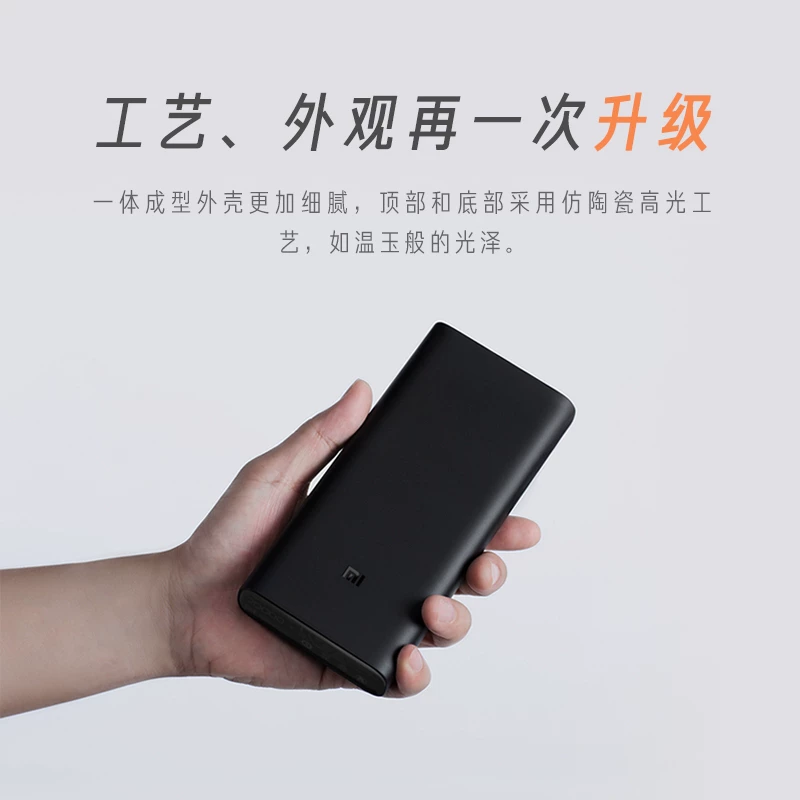 Xiaomi, блок питания, емкая зарядка для ноутбука, 20000мАч, быстрая зарядка 45Вт
