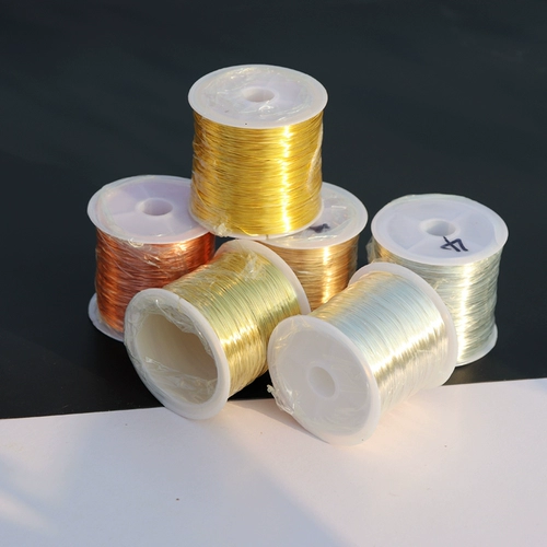 Медные шелковые нитки ручной работы, китайская шпилька, аксессуар для волос, лак для ногтей для маникюра, браслет из кварца, стайлинг