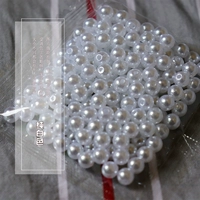 6 мм имитация Pearl Pure White около 200 1,5 лунок может быть проникнут