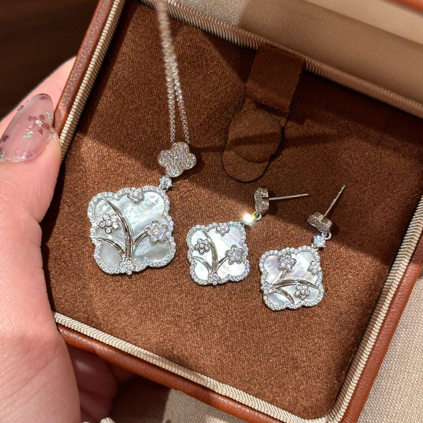 小红书爆款窗花耳环设计感精致复古简约新中式小众国风新中式项链