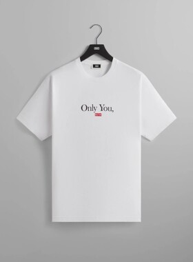 KITH Only You情人节限定短袖T恤潮牌男女夏季百搭宽松情侣款上衣