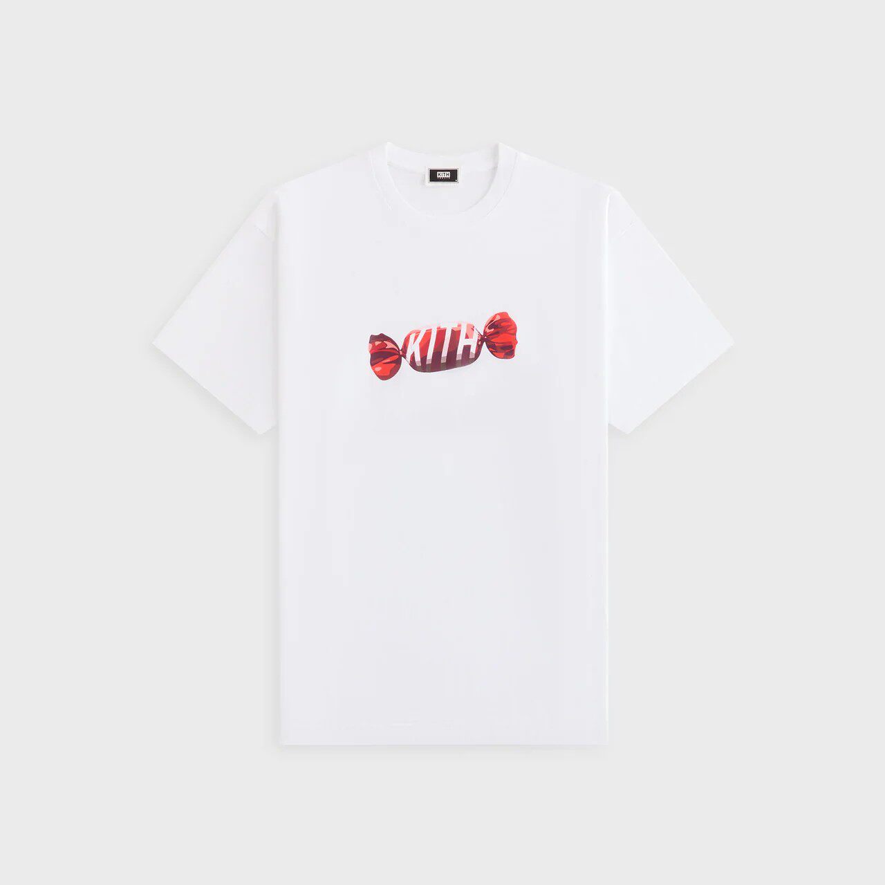 KITH treats 美式宽松糖果印花短袖T恤男女纯棉街头潮流上衣白色