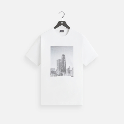 KITHChicagoCity纯棉短袖T恤