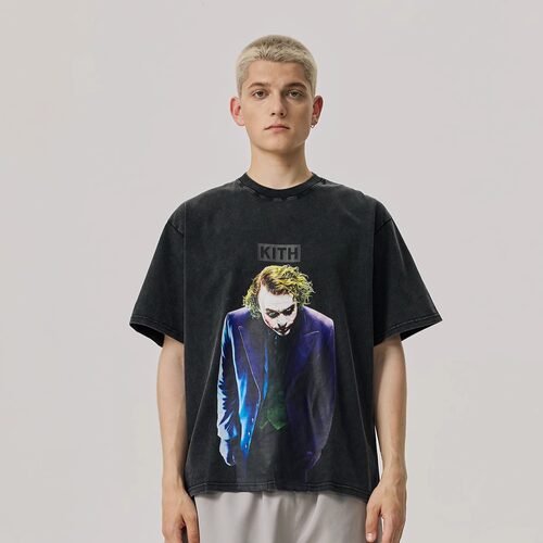 KITH蝙蝠侠联名joker小丑短袖