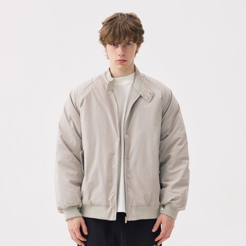 KITH 美式高街立领刺绣工装飞行员夹克男潮牌拉链棒球服秋冬外套