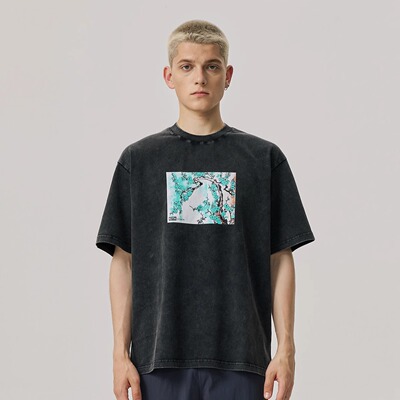 KITH大阪限定梅花树枝短袖