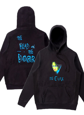 defans 24aw Noah朋克乐队鬼脸男女情侣套头连帽衫加绒卫衣厚外套