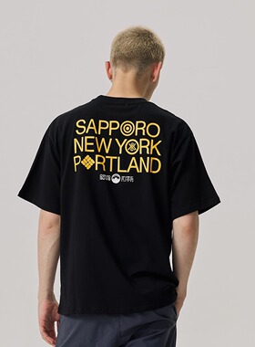 KITH 美潮鹿角口袋印花短袖男女潮牌圆领套头情侣夏季休闲打底T恤