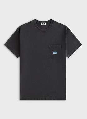 Kith kxth十周年系列宽松休闲男纯棉复古做旧水洗口袋短袖Tee恤