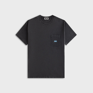 Kith Tee恤 kxth十周年系列宽松休闲男纯棉复古做旧水洗口袋短袖