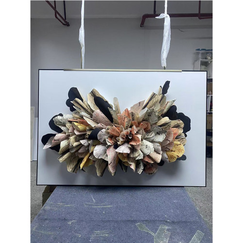 现代 轻奢纸艺装饰艺术挂 画