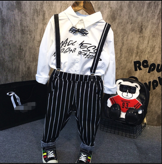 Chemise garcon à manche longue - Ref 2075880 Image 1