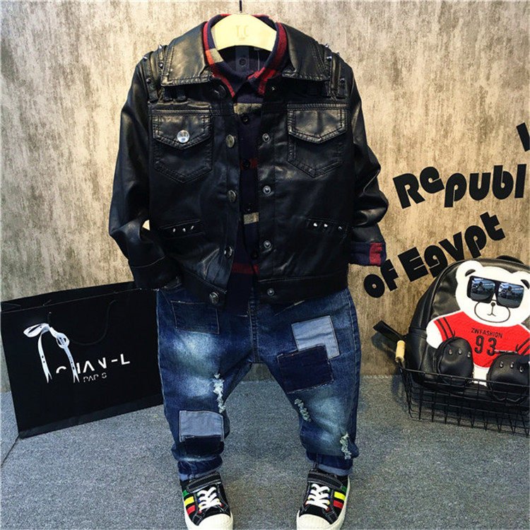 Chemise garcon à manche longue - Ref 2077268 Image 1