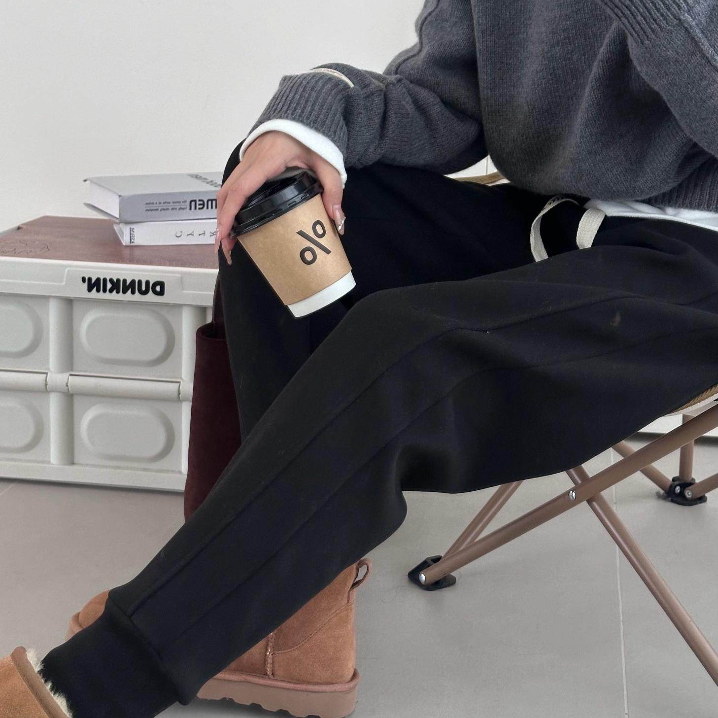 休闲束脚运动裤防风弯镰刀裤女冬加厚宽松哈伦九分保暖卫裤女长裤,女装/女士精品,卫裤,淘宝优惠券,粉丝福利购,淘宝优惠卷