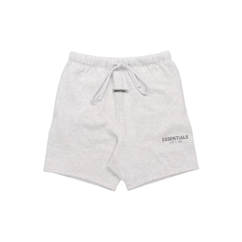 thumbnail for essentials shorts shorts cotton thin five-point pants for men and women summer American sports tide brand fog double line