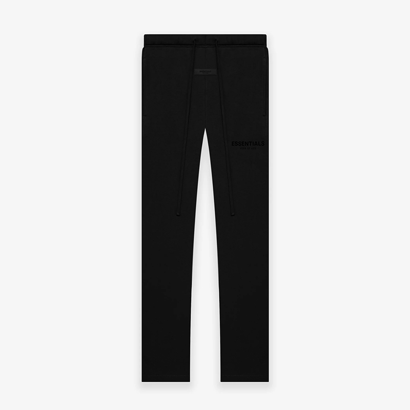 thumbnail for ESSENTIALS long trousers, trousers, straight casual pants, plus velvet and thickened ins tide brand men and women spring and autumn fog double line