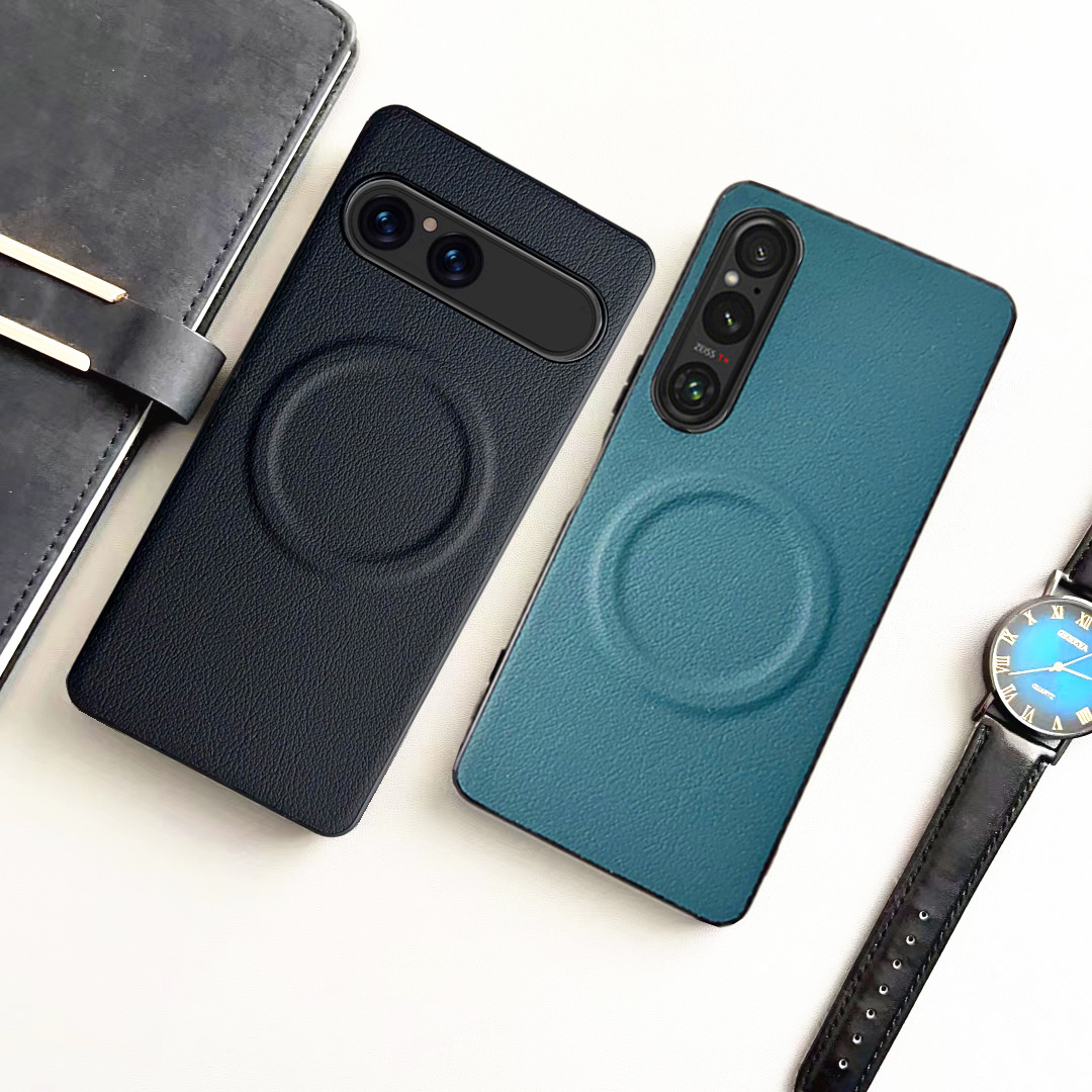 索尼xperia10VII素皮强磁手机壳