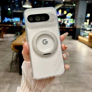 适用谷歌Pixel10ProXL手机壳10A旋转支架pixel9Proxl/9a镜头全包GooglPixel8Pro/7/6Pro商务磁吸充电8A保护套