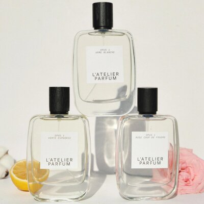 法国L Atelier Parfum香水秘密花园系列白色幻影花瓣之心试香小样