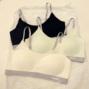 青春期少女内衣发育期初中高中学生女大童抹胸背心薄款 无钢圈背心