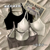 少女内衣女固定一体无钢圈聚拢防下垂舒适运动美背学生文胸2025新