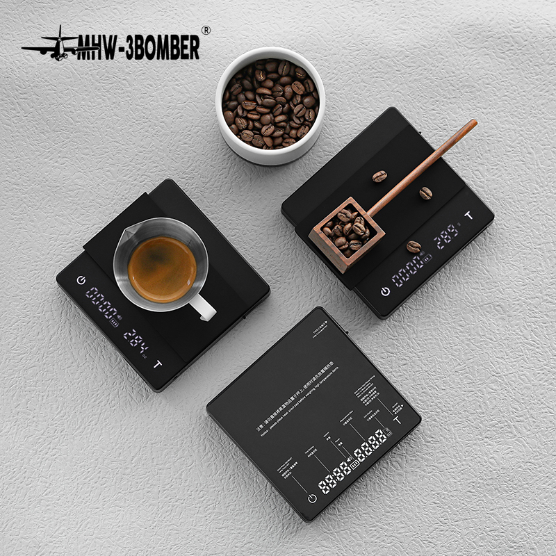 智能电子秤智能称轰炸机意式手冲