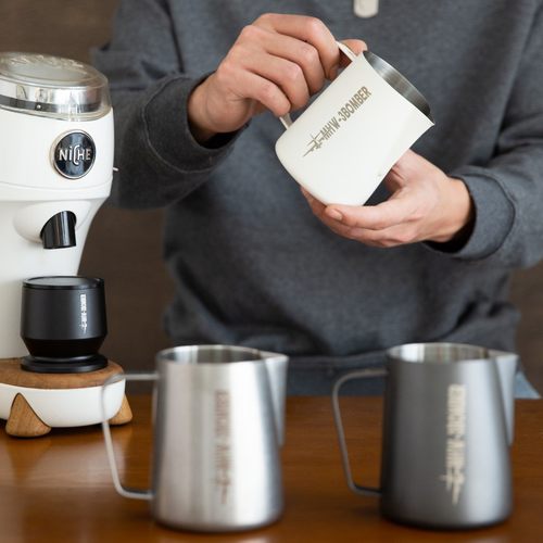 轰炸机拉花缸专业咖啡打奶缸