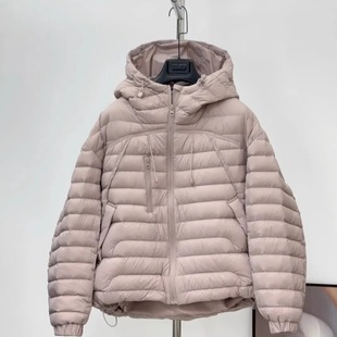 连帽新款 设计师款 高品质高定女装 90%白鸭绒羽绒服女 云感升级