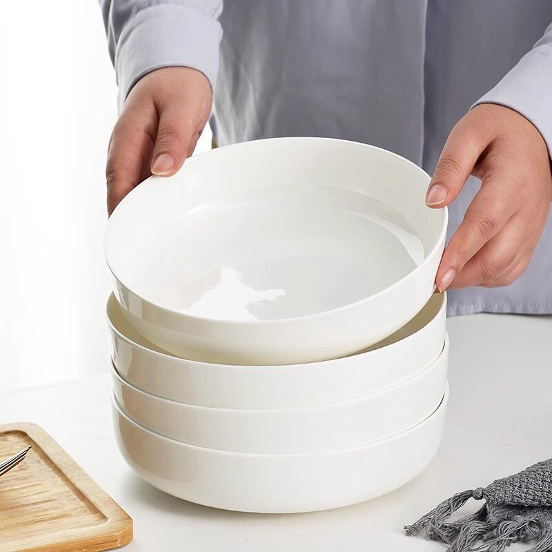 依山石坊一级品骨瓷日式窝盘