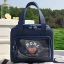 保温包大容量手提便当包户外野餐露营野营野餐包野餐袋上班族带饭