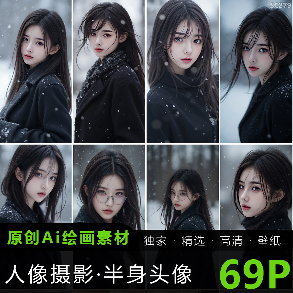 AI绘画超清女性写真美女高清美腿美臀丝袜摄影写实照片手机壁纸4K