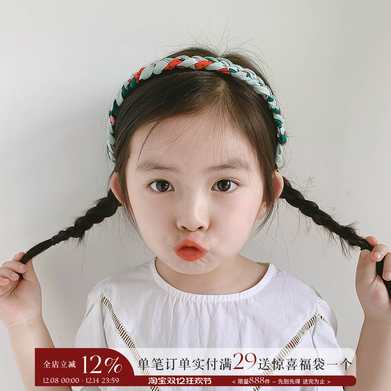 不伤头碎发神器宝宝学生头箍