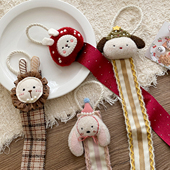 儿童发夹收纳带壁挂式 女童夹子皮筋发箍发饰收纳绳挂墙饰品整理