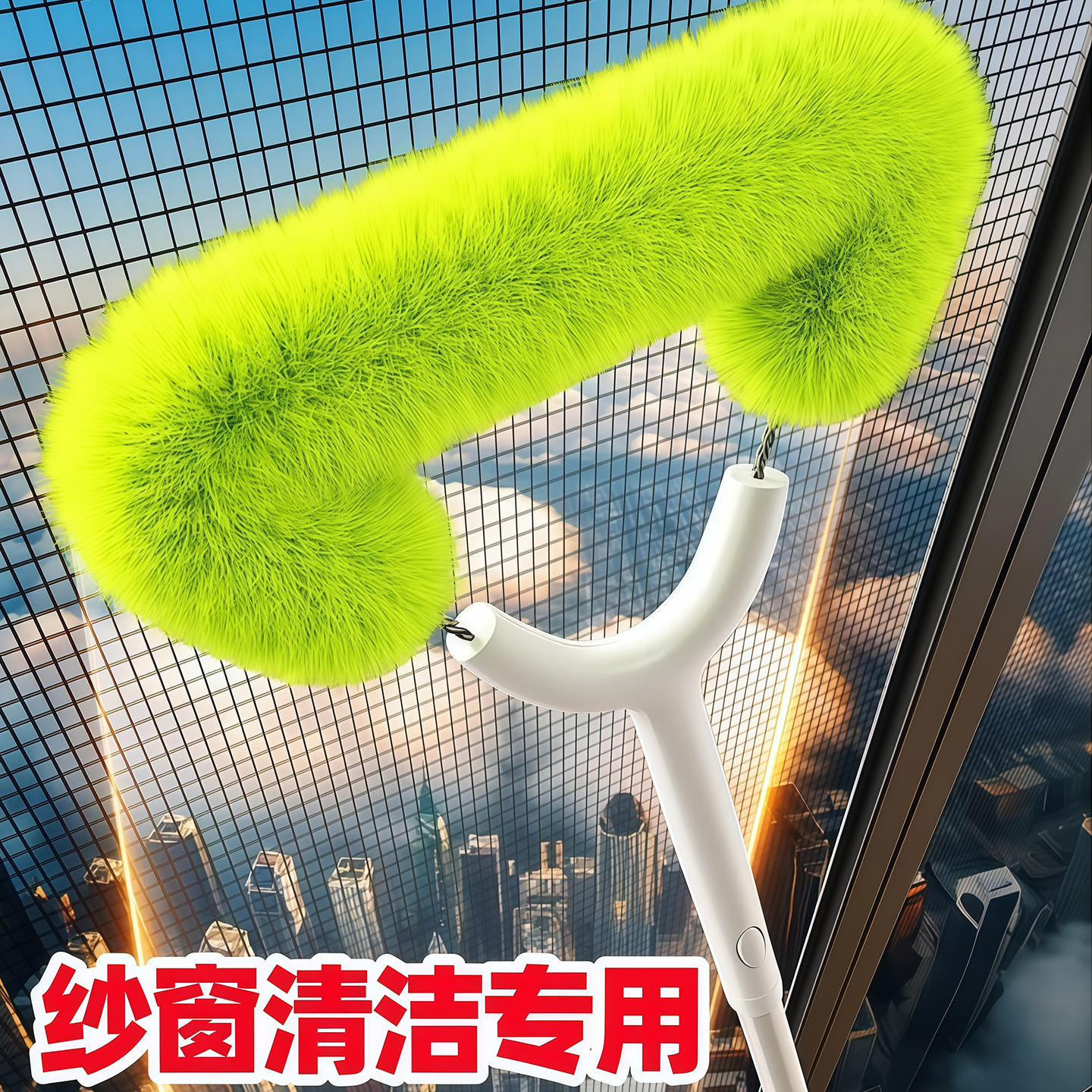 纱窗清洗神器免拆洗纱窗刷扫窗刷