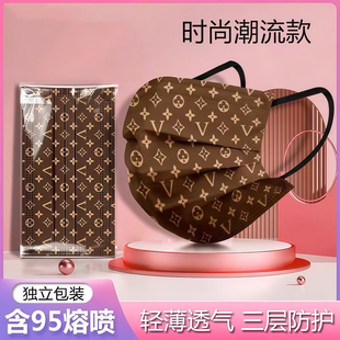 夏季 一次性防尘男单独包装 v2026年新款 网红防护口罩女高颜值l新款