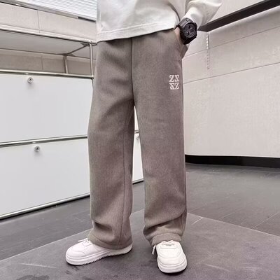 儿童运动裤中大童休闲直筒长裤