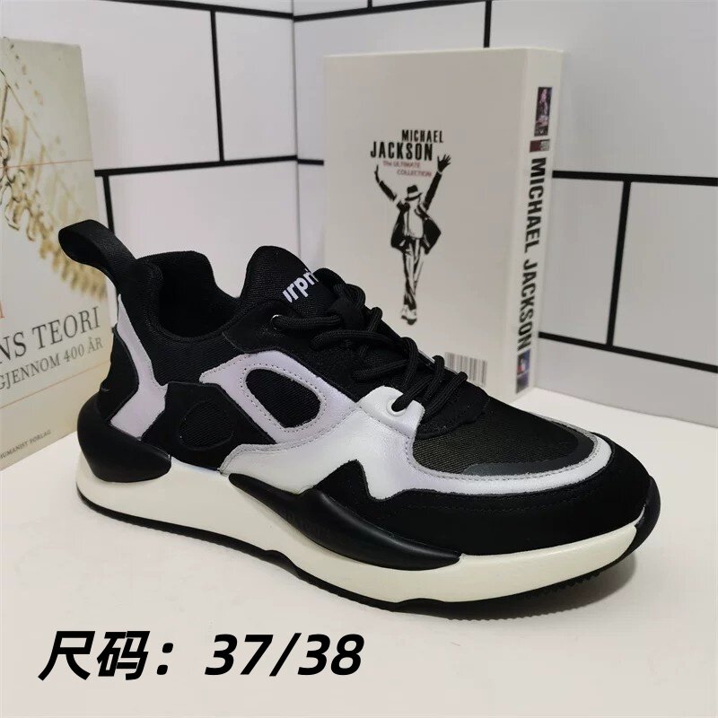 外贸真皮厚底系带男休闲鞋清仓