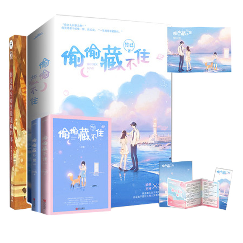 【赠明信片 番外】正版包邮  偷偷藏不住 你是我生命里温暖的事 青春